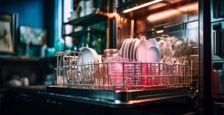 how to use commercial dishwasher