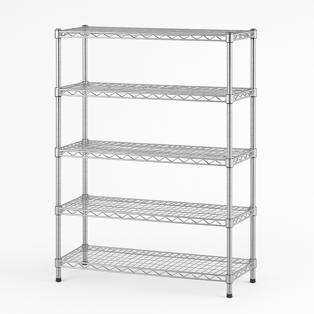 Adj. Storage Shelving 4 Tier