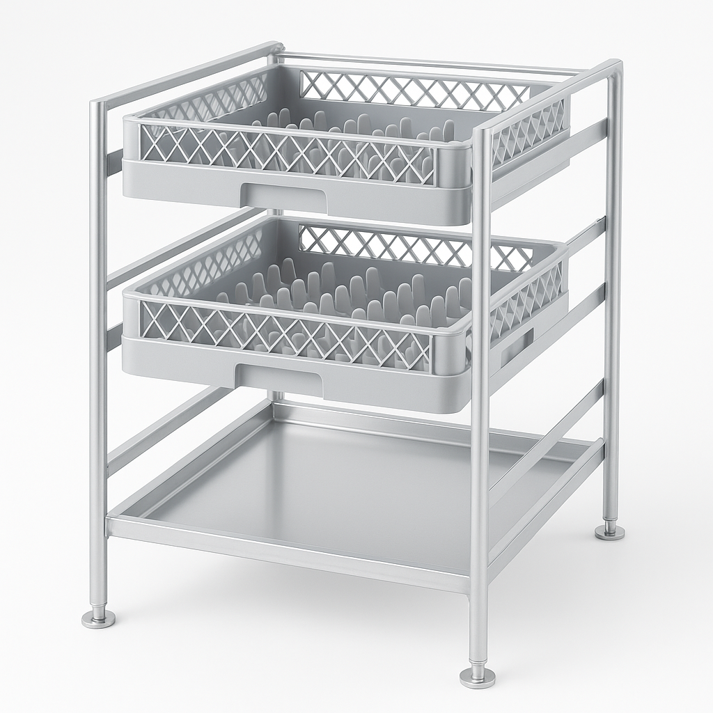 Dishwash Basket Stand