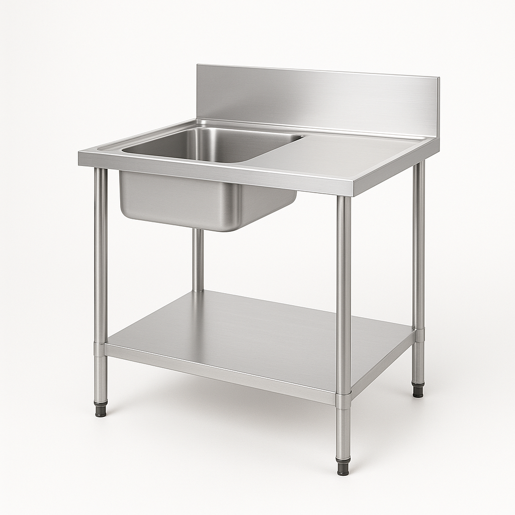 Sink Bench With Splash Back