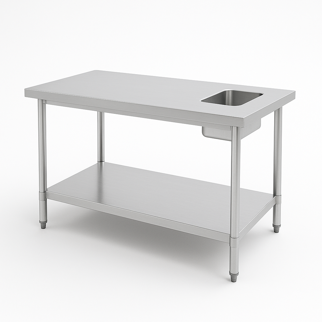 Work Bench with Scrape Hole