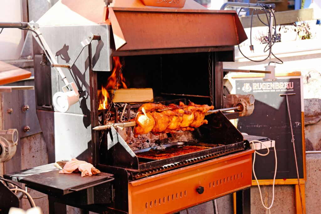 Commercial Carcoal Chicken Machine